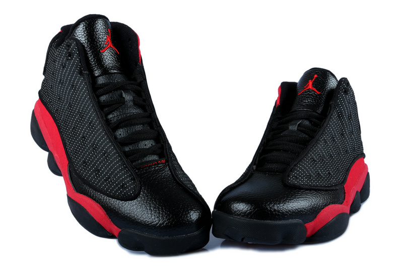 Air Jordan 13 Mens Shoes Black/Red Online